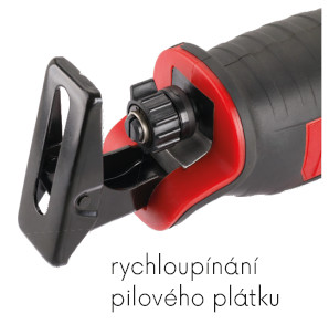 Pila ocaska FESTA AKU detail uchycení plátku